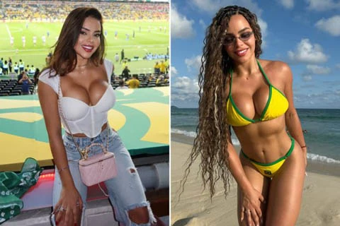 Vòng một mướt mắt của mỹ nhân cổ vũ Colombia ở World Cup 2026 Vòng một mướt mắt của mỹ nhân cổ vũ Colombia ở World Cup 2026
