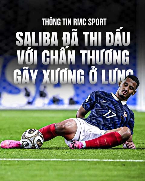 William Saliba có thể nghỉ tới 5 tháng William Saliba có thể nghỉ tới 5 tháng