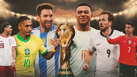 World Cup 2026: Bồ Đào Nha chỉ còn 5% cơ hội vô địch, Tây Ban Nha tụt xuống thứ ba World Cup 2026: Bồ Đào Nha chỉ còn 5% cơ hội vô địch, Tây Ban Nha tụt xuống thứ ba