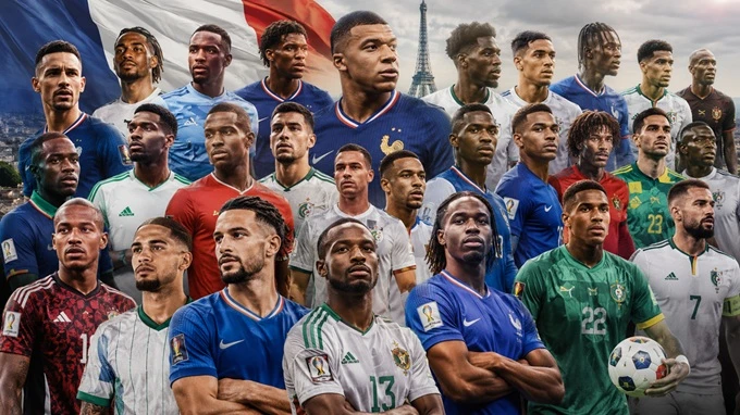 World Cup 2026 tràn ngập cầu thủ sinh ra tại Pháp World Cup 2026 tràn ngập cầu thủ sinh ra tại Pháp