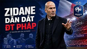 Zidane mở ra kỷ nguyên mới cho tuyển Pháp sau thời Deschamps