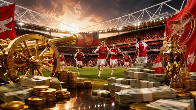 Arsenal sắp phá kỷ lục doanh thu ngay cả khi thua chung kết Champions League Arsenal sắp phá kỷ lục doanh thu ngay cả khi thua chung kết Champions League