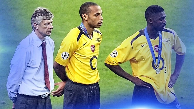 Bóng ma Paris 2006 và sứ mệnh viết lại lịch sử châu Âu của Arsenal Bóng ma Paris 2006 và sứ mệnh viết lại lịch sử châu Âu của Arsenal