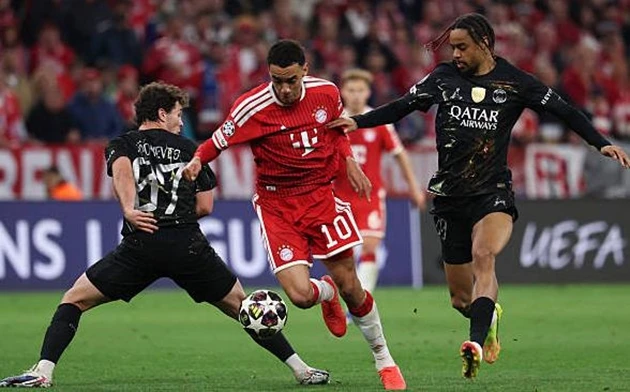 Chấm điểm Bayern Munich: Kane nỗ lực bất thành; Olise nhạt nhòa