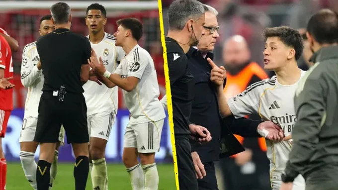 Dàn sao Real Madrid nổi giận, đòi ăn thua đủ với trọng tài Dàn sao Real Madrid nổi giận, đòi ăn thua đủ với trọng tài