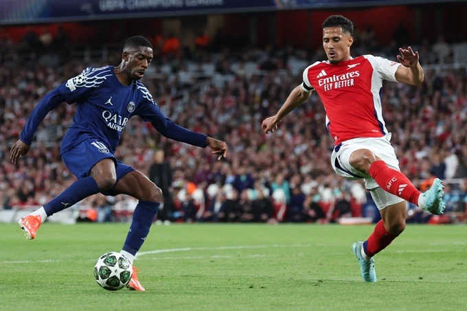 Đánh bại PSG không khó với Arsenal