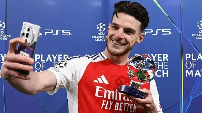 Declan Rice giành Quả bóng vàng 2026: Tại sao không?