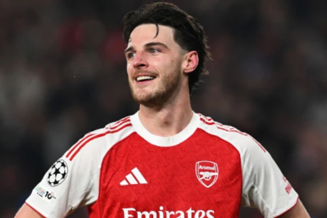 Declan Rice mô tả sự hỗn loạn ngọt ngào của Arsenal sau chiến thắng Declan Rice mô tả sự hỗn loạn ngọt ngào của Arsenal sau chiến thắng