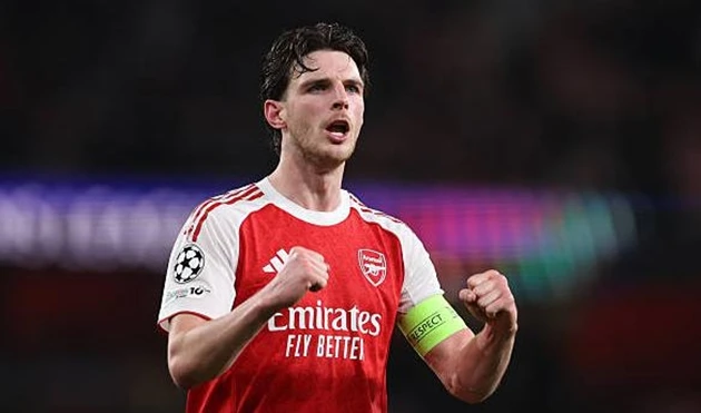 Declan Rice tuyên bố Arsenal không quan tâm đến dư luận Declan Rice tuyên bố Arsenal không quan tâm đến dư luận