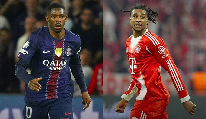 Dembele vs Olise, cuộc chiến nảy lửa của hai ngôi sao chạy cánh hàng đầu thế giới Dembele vs Olise, cuộc chiến nảy lửa của hai ngôi sao chạy cánh hàng đầu thế giới