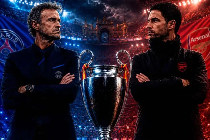 Enrique vs Arteta: Chung kết Champions viết nên lịch sử cho HLV Tây Ban Nha Enrique vs Arteta: Chung kết Champions viết nên lịch sử cho HLV Tây Ban Nha