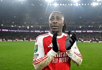 Eze báo tin vui cho Arsenal trước trận Atletico