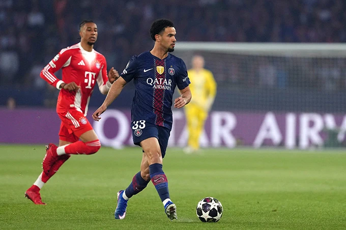 Hakimi vắng mặt ở trận lượt về, PSG lấy ai thay thế? Hakimi vắng mặt ở trận lượt về, PSG lấy ai thay thế?