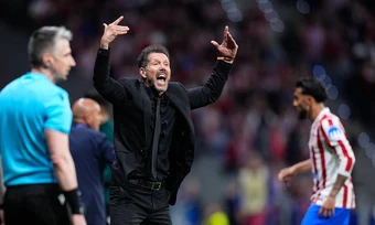 HLV Simeone: 'Atletico đi tiếp vì tấn công Barca'