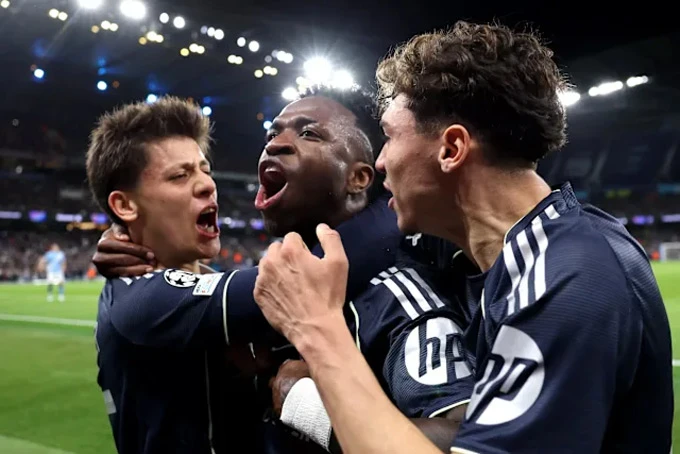 Kết quả Man City 1-2 Real Madrid (chung cuộc 1-5): Los Blancos vào tứ kết Kết quả Man City 1-2 Real Madrid (chung cuộc 1-5): Los Blancos vào tứ kết