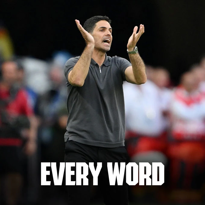 Mikel Arteta chỉ trích các quyết định của trọng tài Mikel Arteta chỉ trích các quyết định của trọng tài