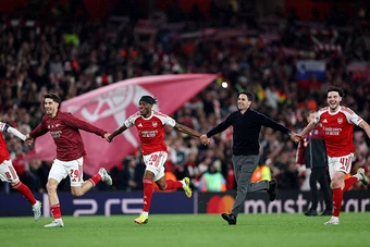 Mikel Arteta đã tìm thấy công thức vô địch Champions League