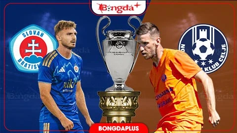 Nhận định bóng đá Slovan Bratislava vs Celje, 02h00 ngày 20/8: Cân sức cân tài Nhận định bóng đá Slovan Bratislava vs Celje, 02h00 ngày 20/8: Cân sức cân tài