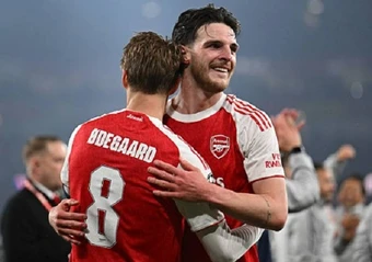 Odegaard đặt trọn niềm tin vào Rice ở trận chung kết