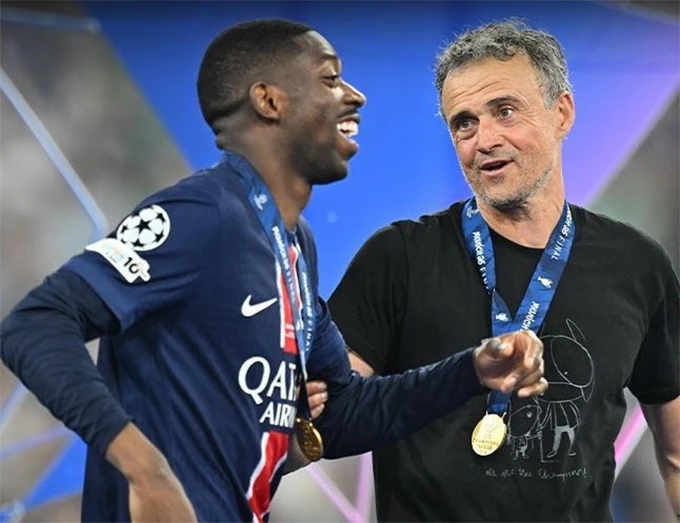 Ousmane Dembele: ‘Luis Enrique bảo tôi phải làm gương cả trong lẫn ngoài sân cỏ’ Ousmane Dembele: ‘Luis Enrique bảo tôi phải làm gương cả trong lẫn ngoài sân cỏ’