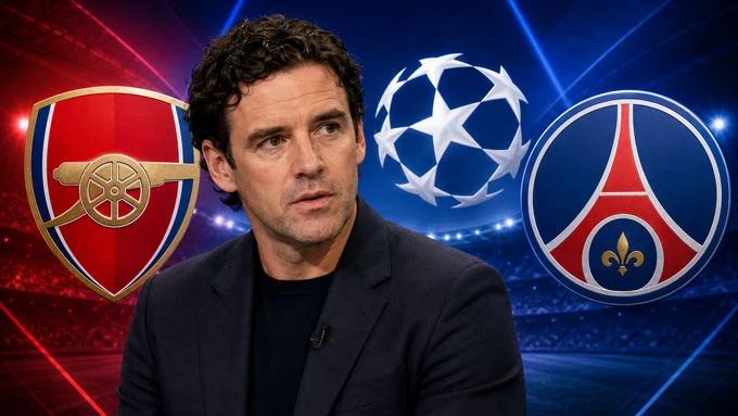 Owen Hargreaves chỉ cách để Arsenal đánh bại PSG ở chung kết Champions League Owen Hargreaves chỉ cách để Arsenal đánh bại PSG ở chung kết Champions League