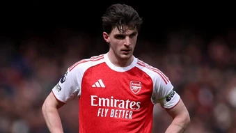 Rice cùng 4 sao Arsenal vắng tập trước trận Sporting