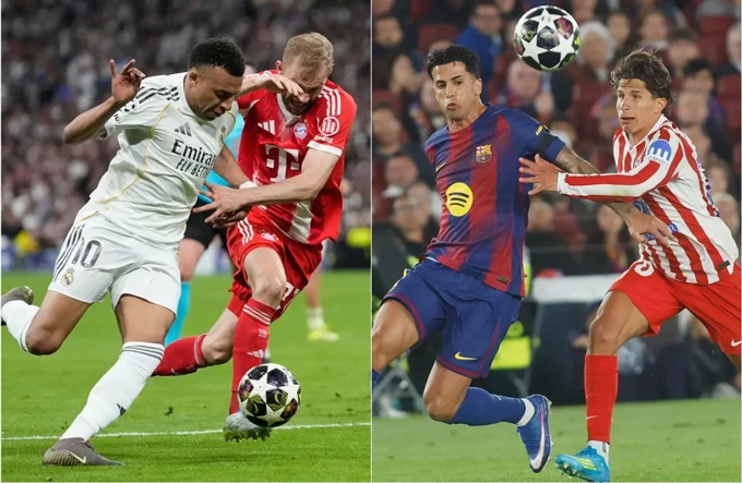 Siêu máy tính dự đoán số phận của Barca và Real Madrid ở Champions League Siêu máy tính dự đoán số phận của Barca và Real Madrid ở Champions League