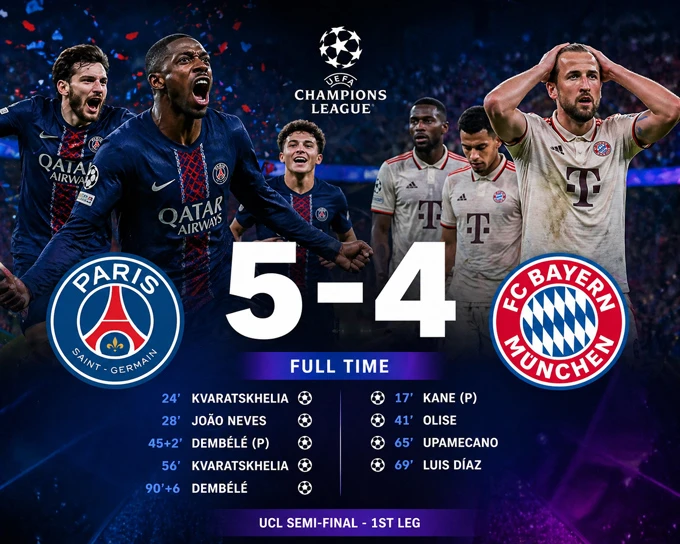 Tại sao Premier League không thể tạo ra sự phấn khích như PSG và Bayern? Tại sao Premier League không thể tạo ra sự phấn khích như PSG và Bayern?