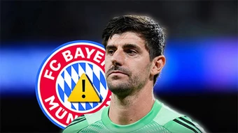 Thibaut Courtois nguy cơ vắng mặt ở trận tứ kết với Bayern