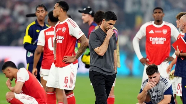 Thua đau PSG tại Budapest và bài toán về bản lĩnh của Arteta Thua đau PSG tại Budapest và bài toán về bản lĩnh của Arteta