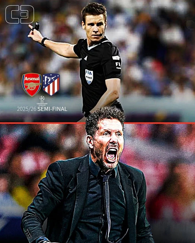 Trọng tài bắt chính trận chung kết Champions League gây tranh cãi lớn