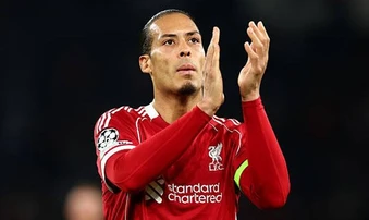 Van Dijk chỉ ra điều tích cực duy nhất sau trận thua PSG
