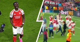 Vào chung kết C1, dàn sao Arsenal đội mưa ăn mừng cuồng nhiệt