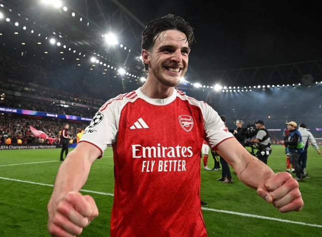 Vào chung kết Champions League, Rice mỉa mai Chelsea Vào chung kết Champions League, Rice mỉa mai Chelsea