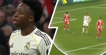 Vinicius quát Bellingham câm miệng ngay trên sân