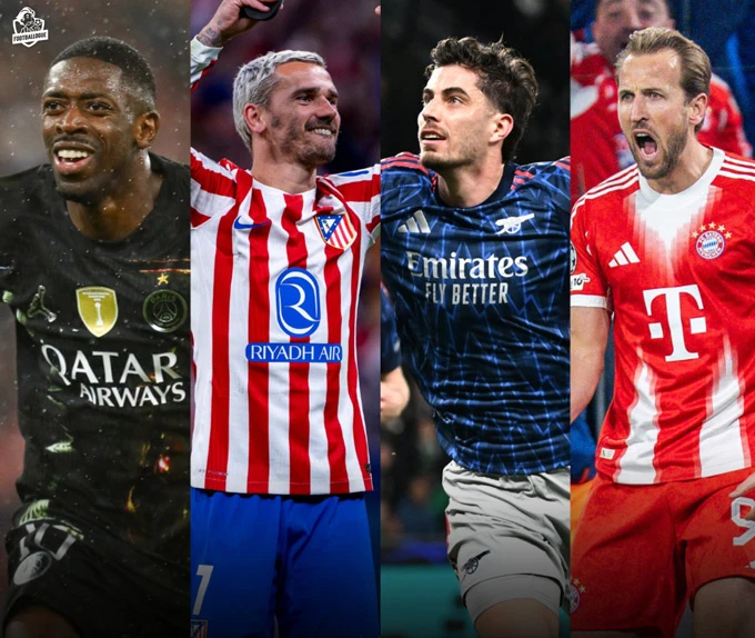 Xác định hai cặp bán kết Champions League 2025/26 Xác định hai cặp bán kết Champions League 2025/26