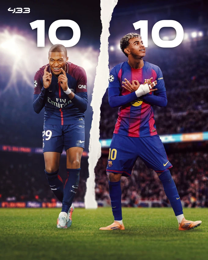 Yamal qua mặt Mbappe, Lewandowski vượt Messi và Raphinha sánh vai Neymar