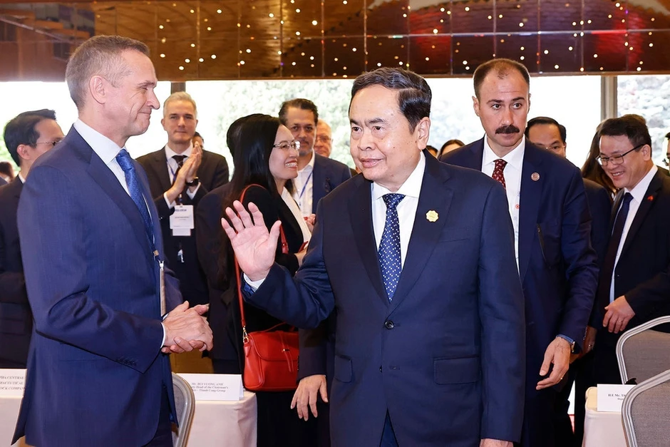 [Ảnh] Chủ tịch Quốc hội Trần Thanh Mẫn dự Tọa đàm chính sách thúc đẩy hợp tác Việt Nam-Thổ Nhĩ Kỳ