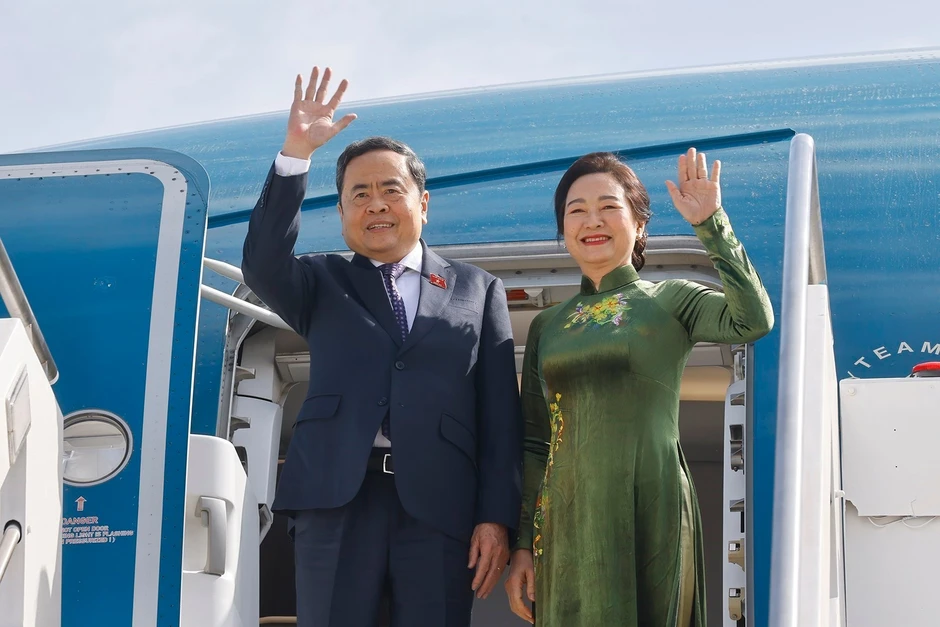 [Ảnh] Chủ tịch Quốc hội Trần Thanh Mẫn kết thúc thăm chính thức Italia, lên đường dự IPU-152