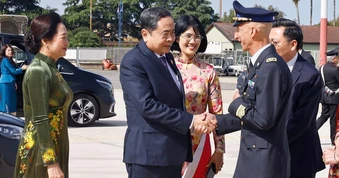 [Ảnh] Chủ tịch Quốc hội Trần Thanh Mẫn kết thúc thăm chính thức Italia, lên đường dự IPU-152