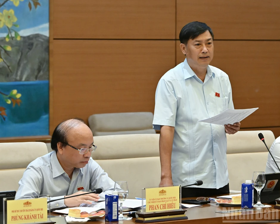 [Ảnh] Chủ tịch Quốc hội Trần Thanh Mẫn làm việc với Thường trực Ủy ban Khoa học, Công nghệ và Môi trường
