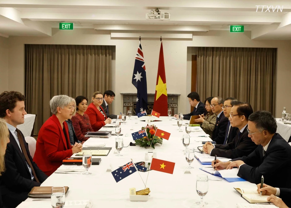 [Ảnh] Hội nghị Bộ trưởng Ngoại giao Việt Nam-Australia lần thứ 8