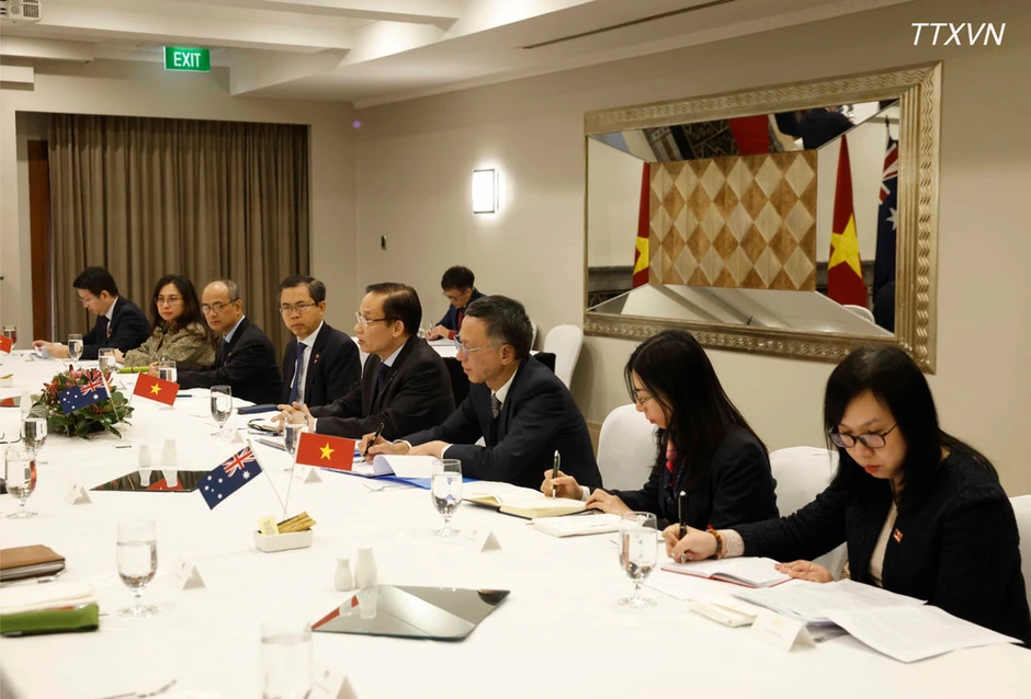[Ảnh] Hội nghị Bộ trưởng Ngoại giao Việt Nam-Australia lần thứ 8