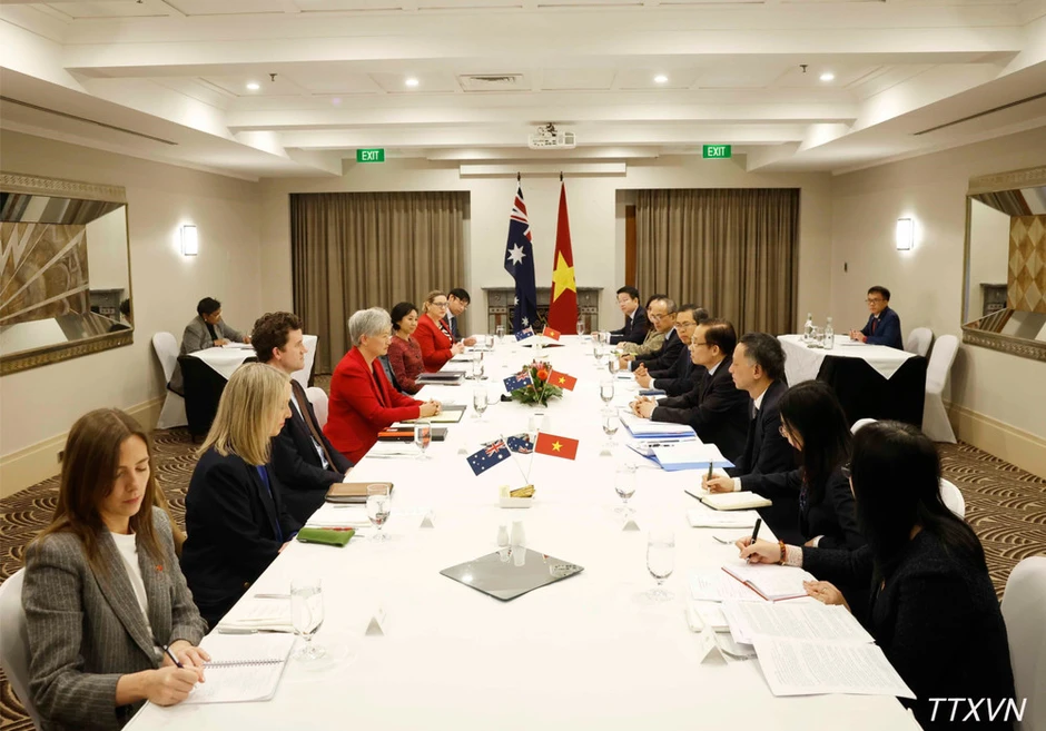 [Ảnh] Hội nghị Bộ trưởng Ngoại giao Việt Nam-Australia lần thứ 8