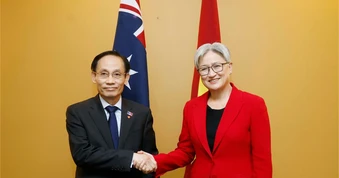 [Ảnh] Hội nghị Bộ trưởng Ngoại giao Việt Nam-Australia lần thứ 8