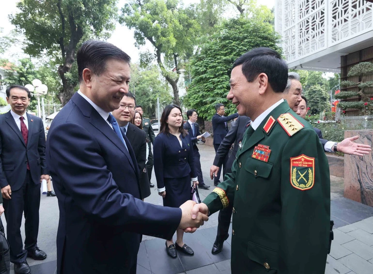 [Ảnh] Hội nghị cấp Bộ trưởng Ngoại giao, Quốc phòng, Công an Việt Nam-Trung Quốc