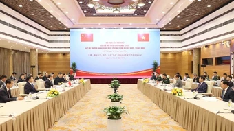 [Ảnh] Hội nghị cấp Bộ trưởng Ngoại giao, Quốc phòng, Công an Việt Nam-Trung Quốc