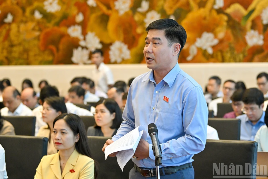 [Ảnh] Hội nghị đại biểu Quốc hội hoạt động chuyên trách lần thứ nhất, nhiệm kỳ khóa XVI