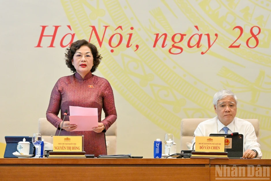 [Ảnh] Hội nghị đại biểu Quốc hội hoạt động chuyên trách lần thứ nhất, nhiệm kỳ khóa XVI