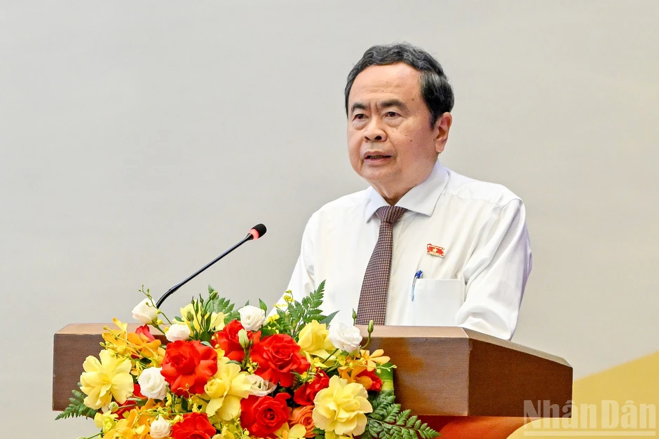 [Ảnh] Hội nghị đại biểu Quốc hội hoạt động chuyên trách lần thứ nhất, nhiệm kỳ khóa XVI